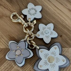 Coach Flower Bag Charm